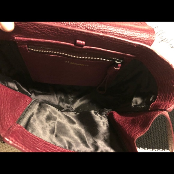 3.1 Phillip Lim Mini Pashli handbag, Maroon - Picture 5 of 8